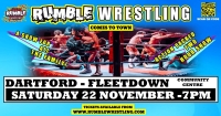 Rumble Wrestling comes to Dartford 2025 Tour